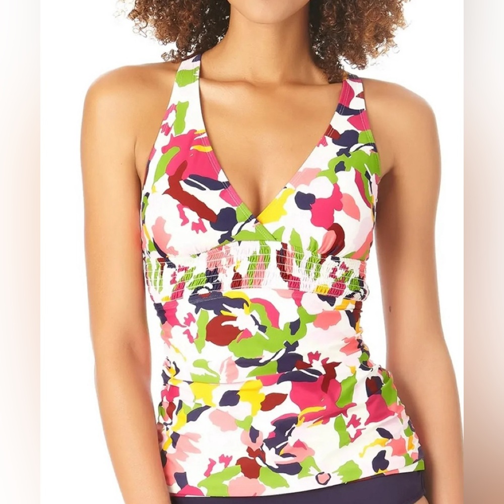 Anne Cole triangle Tankini - Small - NWOT